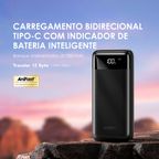 Traveler 12 Byte Bateria externa de 20000mAh 12W