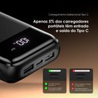Traveler 12 Byte Bateria externa de 20000mAh 12W