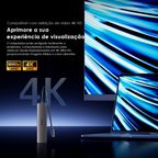 PowerTrans Adaptador multifunções USB-C 7 em 1