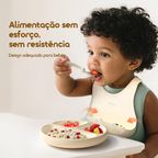 BabyFeast Utensílios de jantar em silicone para bebés