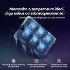 ChillDock Refrigerador para portátil com duas portas USB