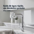 CleanSip Sistema de filtragem de água multicamada para montagem em torneira