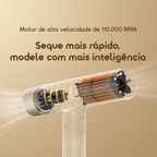 Swift Dry Secador de cabelo com motor de alta velocidade