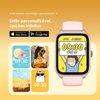 Watch 5 Lite Smartwatch FreeFire HD de 2,01" com classificação IP68