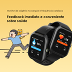 Watch 5 Lite Smartwatch FreeFire HD de 2,01" com classificação IP68