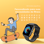 Watch 5 Lite Smartwatch FreeFire HD de 2,01" com classificação IP68