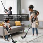 CyberVac Aspirador vertical sem fios de 180 W