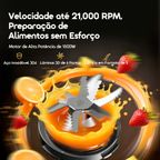 OmniBlend 2 Liquidificador 5 em 1 com velocidade de 21.000 RPM