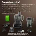 OmniBlend 2 Liquidificador 5 em 1 com velocidade de 21.000 RPM