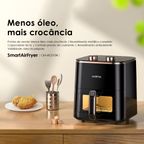 SmartAirFryer 1500W Cooking Visible Smart Air Fryer