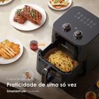 SmartAirFryer 1500W Cooking Visible Smart Air Fryer