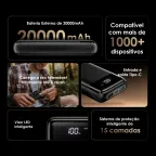 Watch 5 Lite & Traveler 12 Byte 2.01" HD IP68 Smart Watch & 20000mAh 12W Power Bank