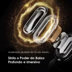 Watch 5 Lite & OpenCirclet 2 2.01" HD IP68 Smart Watch & IPX5 Steps Tracking Open-Ear Earphones