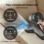 CozyClean Aspirador de Colchão com Sensor de Ácaros e Sucção de 12kPa