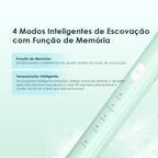 SmartDent Escova de dentes elétrica