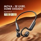 OpenCirclet 2 Auscultadores abertos com rastreamento de passos IPX5