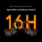 OpenCirclet 2 Auscultadores abertos com rastreamento de passos IPX5