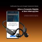 OpenCirclet 2 Auscultadores abertos com rastreamento de passos IPX5