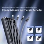 Traveler Link 20 20000mAh e 12W Banco de Energia