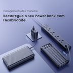 Traveler Link 20 20000mAh e 12W Banco de Energia