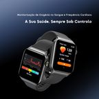 watch 6 max Relógio inteligente com ecrã tátil de 1,83 polegadas e bateria com duração de 28 dias