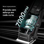 EasyCut 2 Máquina de cortar cabelo super potente de 10 W com carregamento rápido