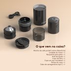 BeanGrind Moinho de café portátil de precisão