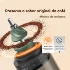 BeanGrind Moinho de café portátil de precisão
