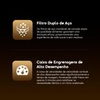 BeanGrind Moinho de café portátil de precisão