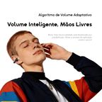 OpenSnap N2 Auscultadores sem fios de carregamento rápido com graves profundos e design aberto