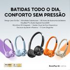 BoomPop Air Auscultadores sem fios leves, supra-auriculares.