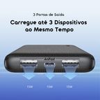 PowerFlow B11 Bateria externa de 10000mAh e 15W