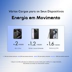 PowerFlow B11 Bateria externa de 10000mAh e 15W