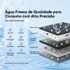 UF Filter Filtro de precisão de 0,01 μm para torneira CleanSip