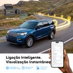 VisionRide Lite Câmara de segurança para gravação em 2K HD para automóvel