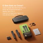 VoxMic Microfone sem fios portátil de longa duração
