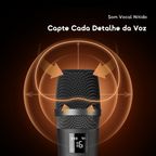 VoxMic Microfone sem fios portátil de longa duração