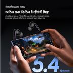 SpaceBuds 50dB ANC Noise Cancelling Earbuds with Personalized Voice Prompt and Lighting