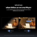 SpaceBuds 50dB ANC Noise Cancelling Earbuds with Personalized Voice Prompt and Lighting