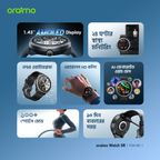 Watch 5R 1.43'' Amoled IP68 Smart Watch