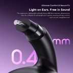 OpenSnap Clip-On True Wireless Headphones