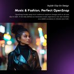 OpenSnap Clip-On True Wireless Headphones