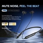 Necklace 5 30dB Noise Cancellation & Call Vibration Earphones