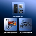 Necklace 5 30dB Noise Cancellation & Call Vibration Earphones