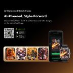 Watch Nova 2 2.01" AMOLED IP68 Curved Touchscreen Smart Watch