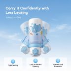 Dual Therm 750ML Dual-Drinking Leak-Proof Insulated Water Bottle for Babies and Toddlers