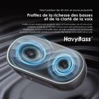 SpaceBox Haut-parleur avec FM, lumières personnalisables, égaliseur