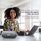 SpaceBox Haut-parleur avec FM, lumières personnalisables, égaliseur