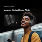 BoomPop Lite Écouteurs supra-auriculaires sans fil ENC