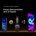BoomPop Lite Écouteurs supra-auriculaires sans fil ENC